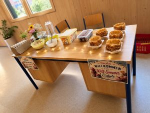 Unsere Schule wird zur Eisdiele